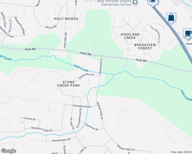 map of restaurants, bars, coffee shops, grocery stores, and more near 113 Stone Briar Court in Nashville
