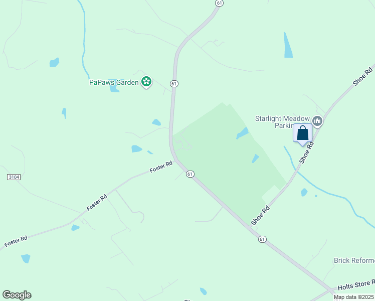 map of restaurants, bars, coffee shops, grocery stores, and more near 1801 Highway 61 in Whitsett