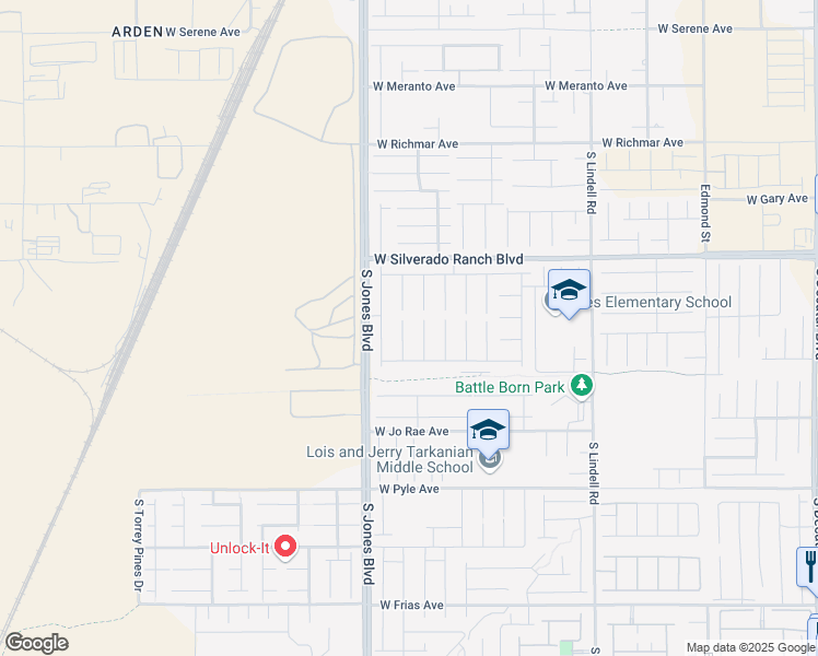 map of restaurants, bars, coffee shops, grocery stores, and more near 9830 Wild Coyote Ct in Las Vegas