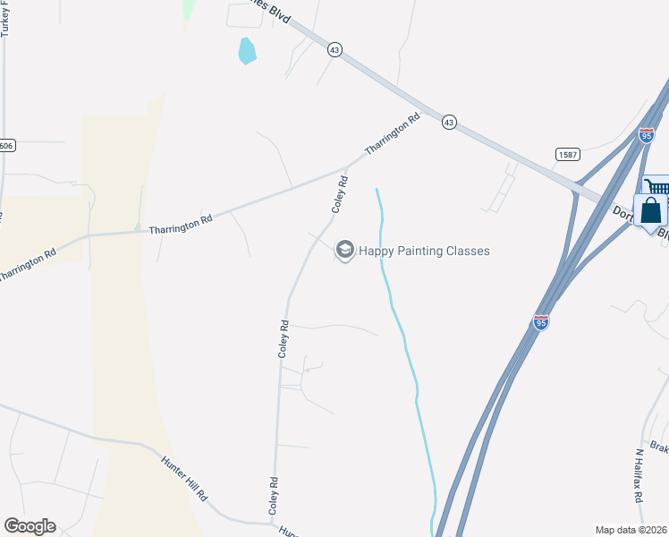 map of restaurants, bars, coffee shops, grocery stores, and more near 4388 Deer Ridge Ct in Rocky Mt