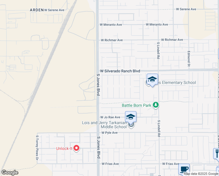map of restaurants, bars, coffee shops, grocery stores, and more near 9820 Wild Coyote Ct in Las Vegas