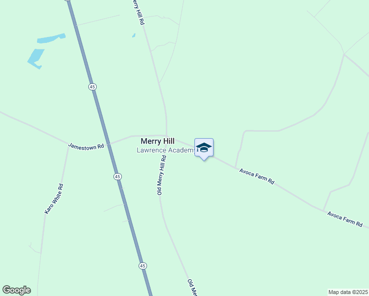 map of restaurants, bars, coffee shops, grocery stores, and more near 138 Avoca Farm Road in Merry Hill