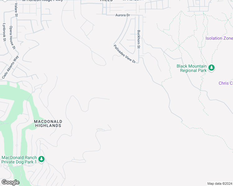 map of restaurants, bars, coffee shops, grocery stores, and more near 400 Rock Peak Drive in Henderson