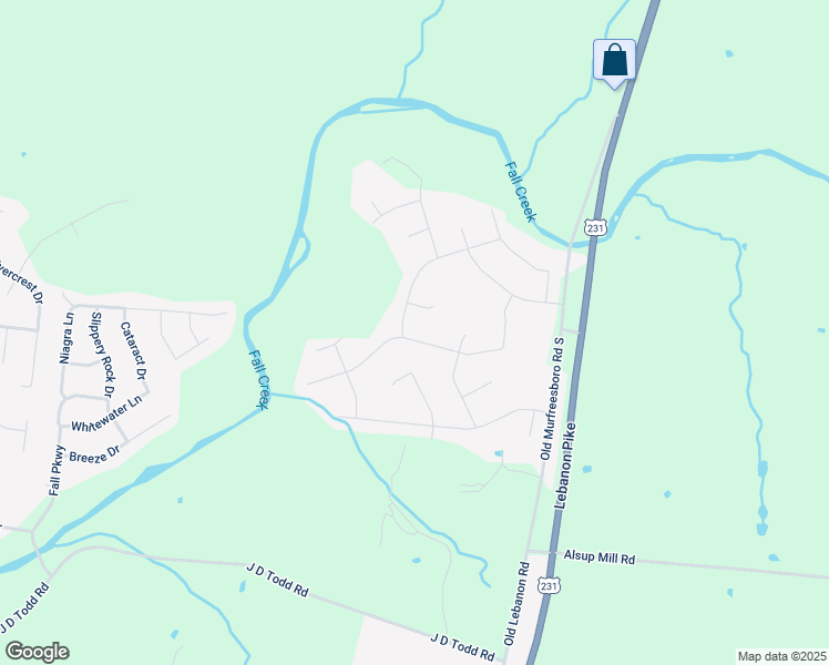 map of restaurants, bars, coffee shops, grocery stores, and more near 211 Fount Hackney Lane in Murfreesboro