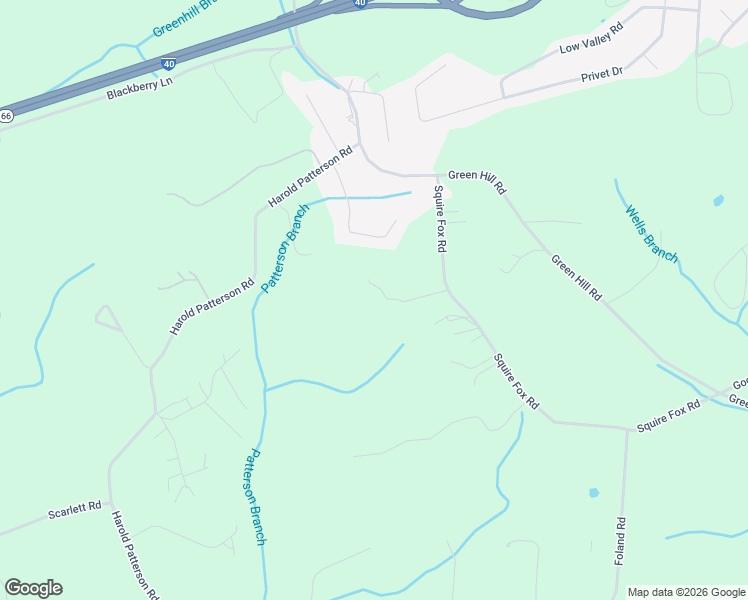 map of restaurants, bars, coffee shops, grocery stores, and more near 1469 Squire Fox Road in Dandridge