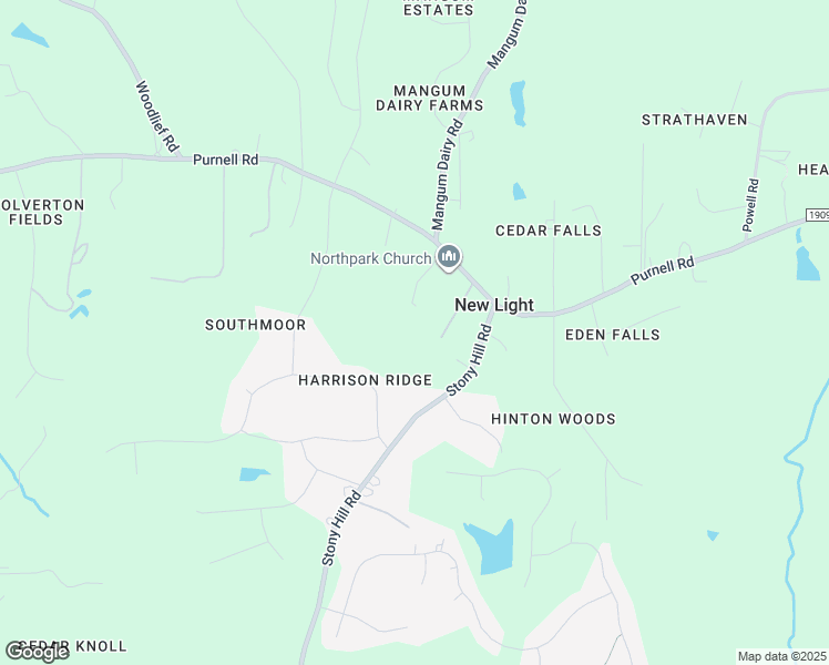 map of restaurants, bars, coffee shops, grocery stores, and more near 8501 Moose Way in Wake Forest