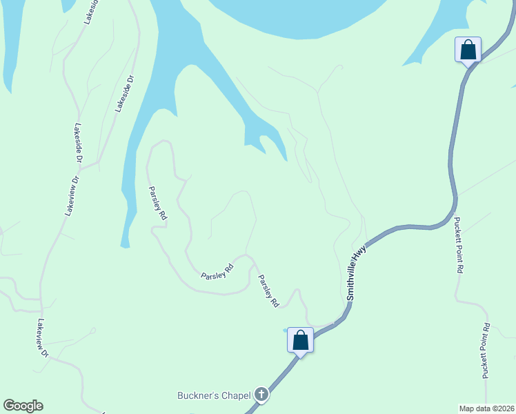map of restaurants, bars, coffee shops, grocery stores, and more near 3 Crest Drive in Smithville