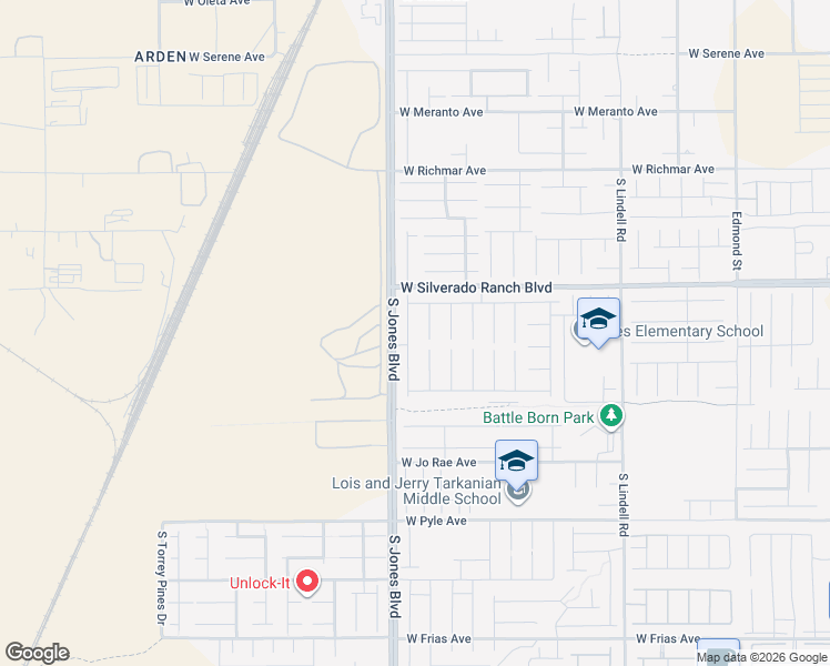 map of restaurants, bars, coffee shops, grocery stores, and more near 9782 South Russian Hill Street in Las Vegas