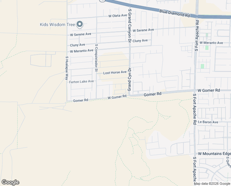 map of restaurants, bars, coffee shops, grocery stores, and more near Unnamed Road in Las Vegas
