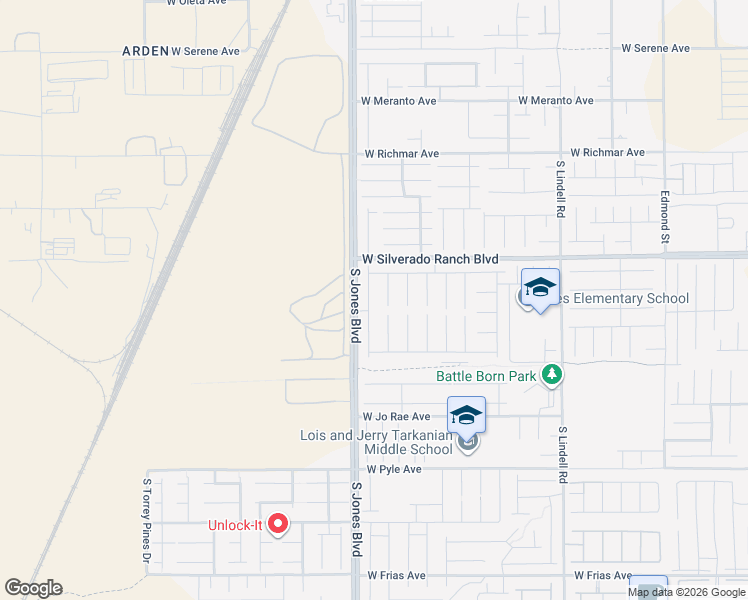 map of restaurants, bars, coffee shops, grocery stores, and more near 9782 South Russian Hill Street in Las Vegas