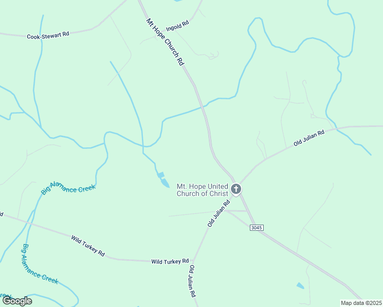 map of restaurants, bars, coffee shops, grocery stores, and more near 2362 Mount Hope Church Road in Whitsett