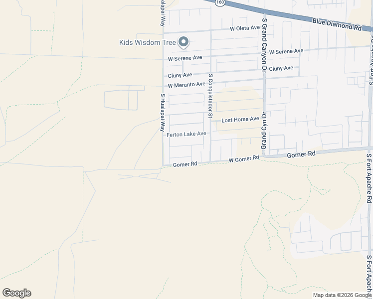 map of restaurants, bars, coffee shops, grocery stores, and more near Cliff Dwellings Avenue in Las Vegas