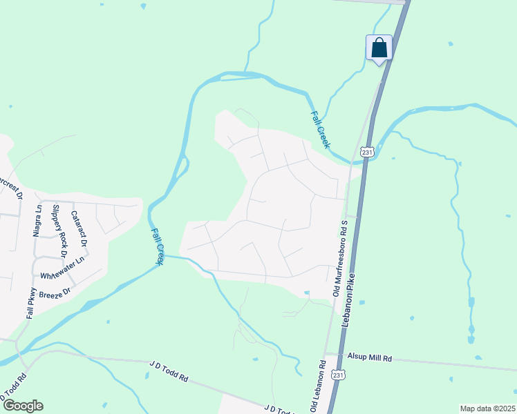 map of restaurants, bars, coffee shops, grocery stores, and more near 211 Fount Hackney Lane in Murfreesboro