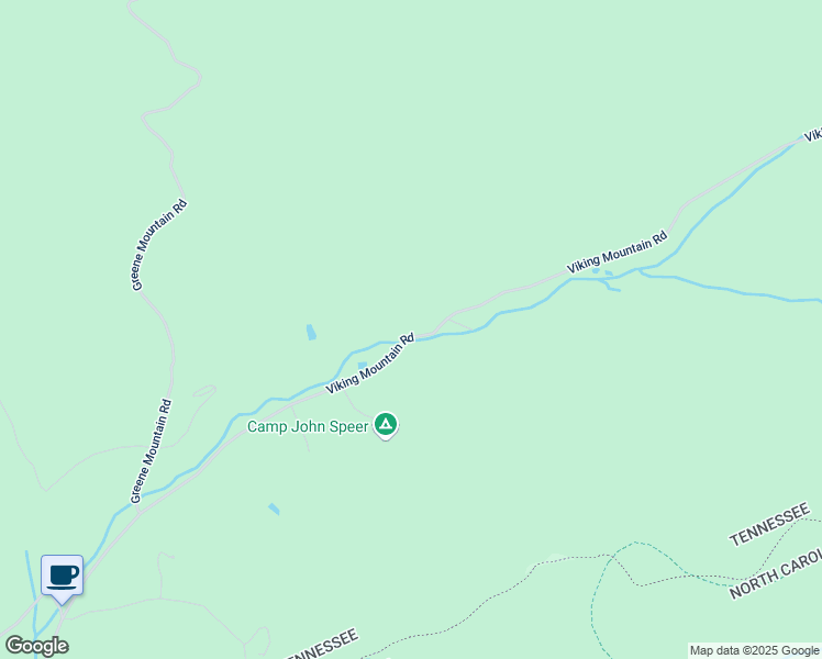 map of restaurants, bars, coffee shops, grocery stores, and more near 2399 Viking Mountain Road in Greeneville