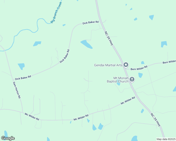 map of restaurants, bars, coffee shops, grocery stores, and more near 15 Wilders Crossing Drive in Louisburg