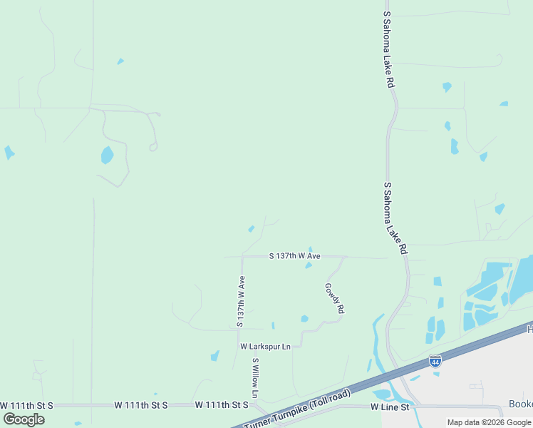 map of restaurants, bars, coffee shops, grocery stores, and more near 10511 South 137th West Avenue in Sapulpa