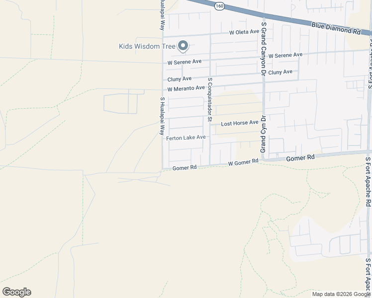 map of restaurants, bars, coffee shops, grocery stores, and more near Cliff Dwellings Avenue in Enterprise