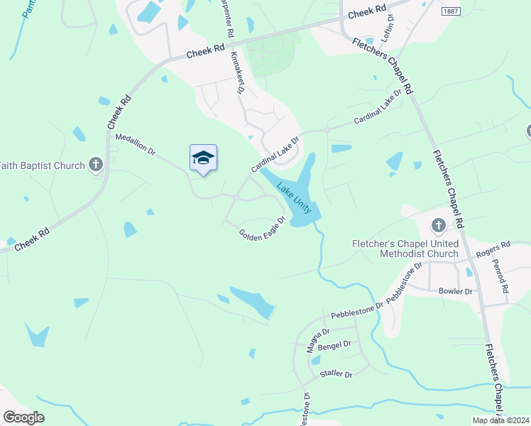 map of restaurants, bars, coffee shops, grocery stores, and more near 116 Rosebud Lane in Durham