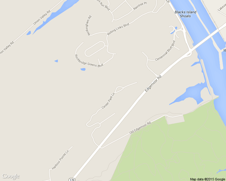map of restaurants, bars, coffee shops, grocery stores, and more near 125 Center Park Lane in Oak Ridge