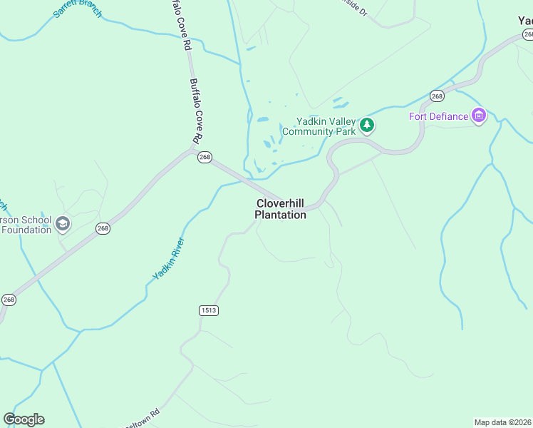 map of restaurants, bars, coffee shops, grocery stores, and more near 4445 Steeltown Road in Lenoir