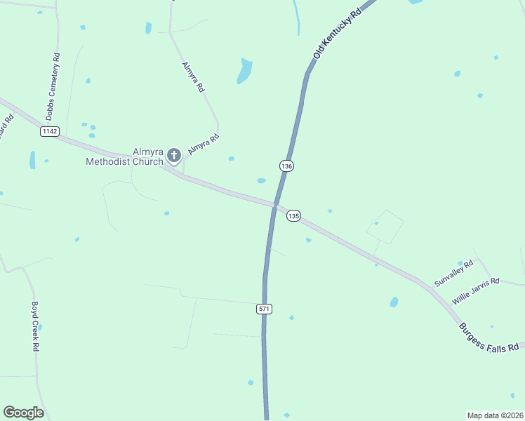 map of restaurants, bars, coffee shops, grocery stores, and more near 4068-4234 Burgess Falls Road in Sparta