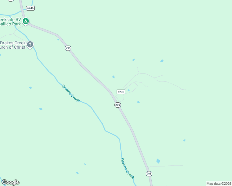 map of restaurants, bars, coffee shops, grocery stores, and more near 22598 Arkansas 295 in Wesley