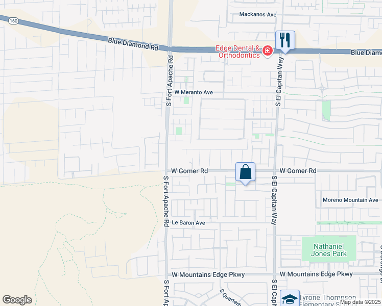 map of restaurants, bars, coffee shops, grocery stores, and more near 9311 Desert Heat Avenue in Las Vegas