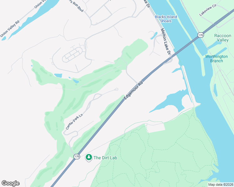 map of restaurants, bars, coffee shops, grocery stores, and more near 144 Center Park Ln in Oak Ridge