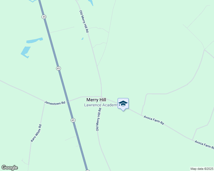 map of restaurants, bars, coffee shops, grocery stores, and more near 319 Old Merry Hill Road in Merry Hill