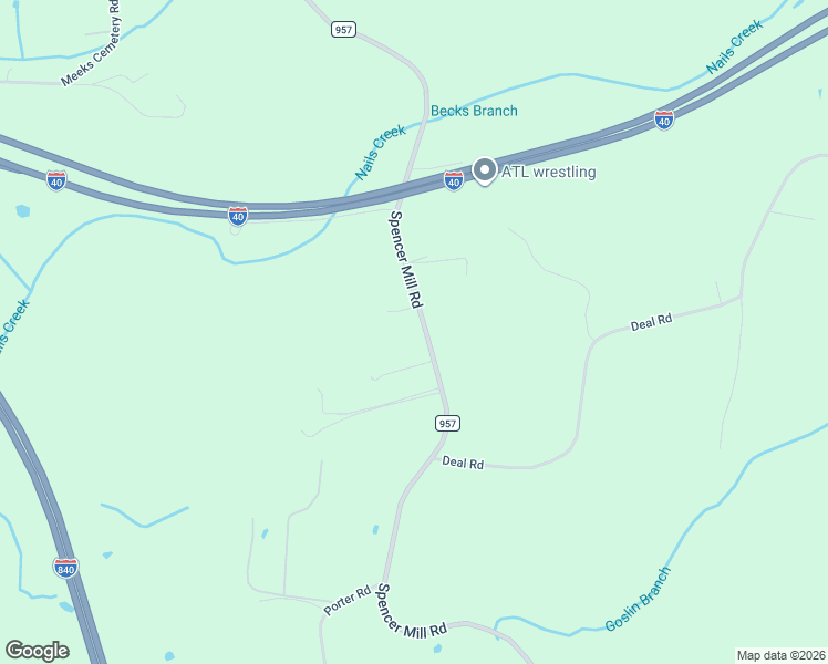 map of restaurants, bars, coffee shops, grocery stores, and more near 1958 County Highway 957 in Burns