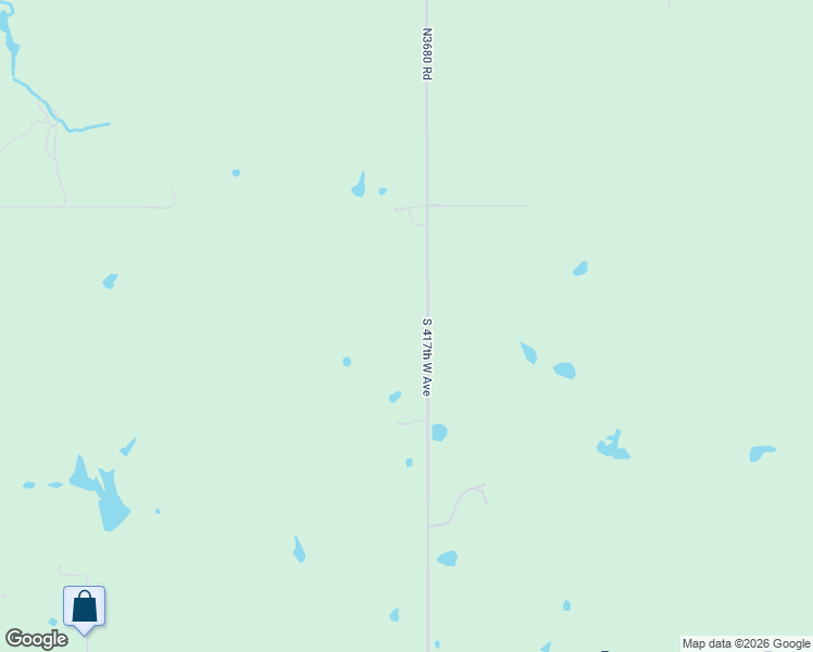 map of restaurants, bars, coffee shops, grocery stores, and more near 10100-10338 South 417th West Avenue in Mannford