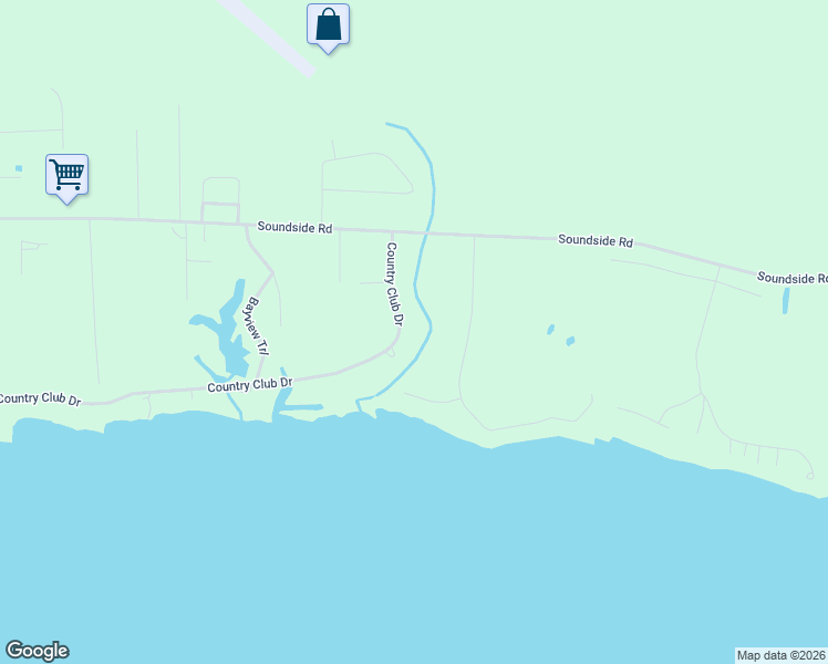 map of restaurants, bars, coffee shops, grocery stores, and more near 244 Country Club Dr in Edenton