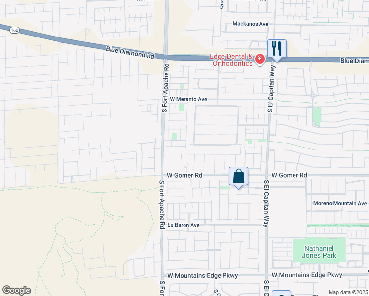 map of restaurants, bars, coffee shops, grocery stores, and more near 9311 Desert Heat Avenue in Las Vegas