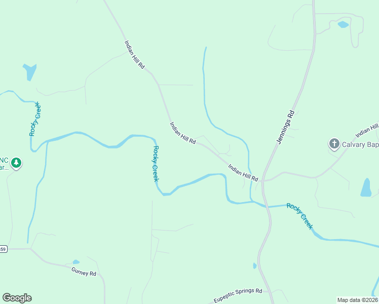 map of restaurants, bars, coffee shops, grocery stores, and more near 492 Indian Hill Road in Olin