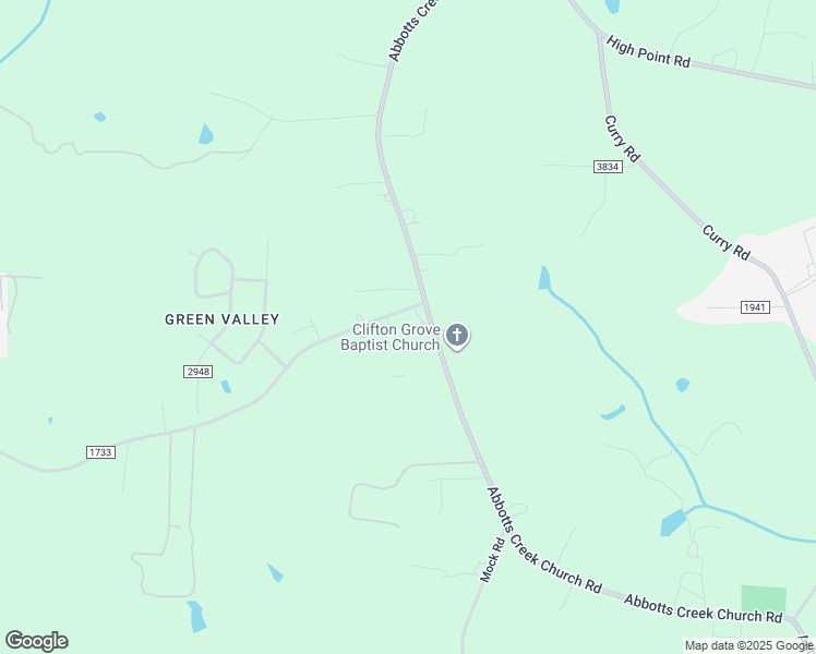 map of restaurants, bars, coffee shops, grocery stores, and more near 2210 Georgetown Road in Kernersville