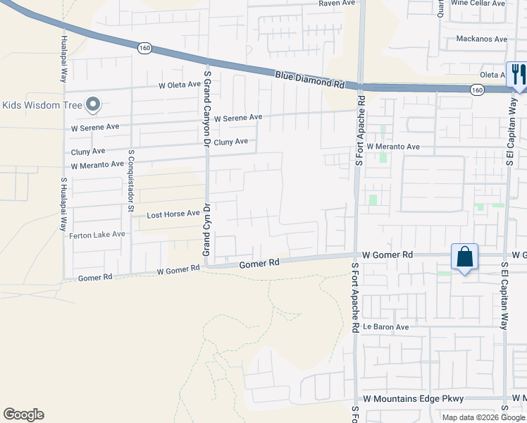 map of restaurants, bars, coffee shops, grocery stores, and more near 9567 Belfast Cove Street in Las Vegas