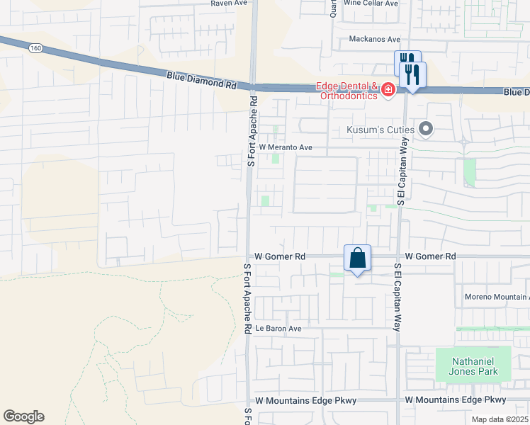 map of restaurants, bars, coffee shops, grocery stores, and more near 9352 Roping Cowboy Avenue in Las Vegas