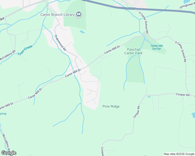 map of restaurants, bars, coffee shops, grocery stores, and more near 1026 Carter Ridge Drive in Knoxville