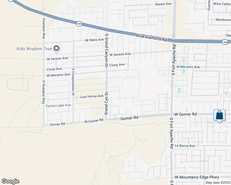 map of restaurants, bars, coffee shops, grocery stores, and more near 9743 Newcastle Springs Avenue in Las Vegas