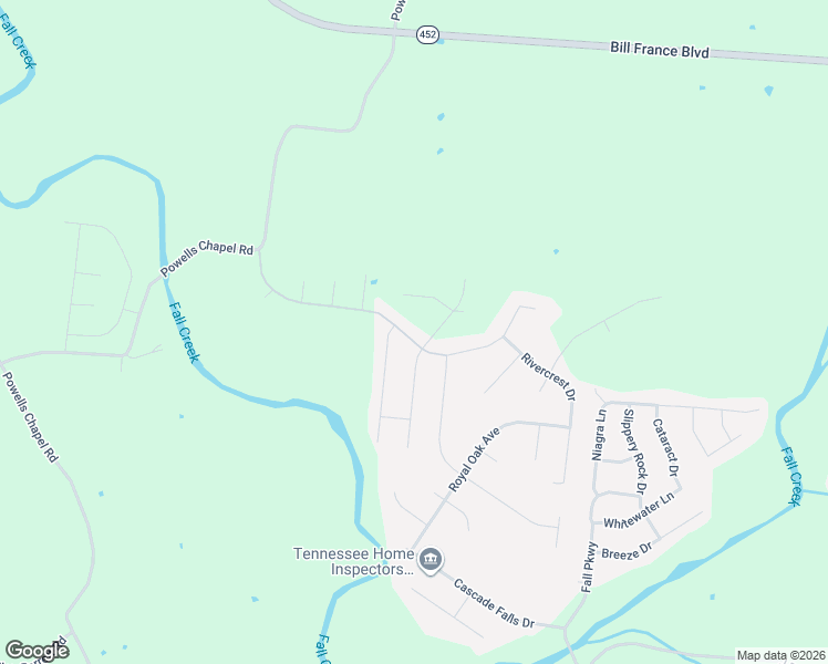 map of restaurants, bars, coffee shops, grocery stores, and more near 1204 Cascadeway Drive in Murfreesboro