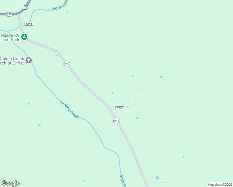 map of restaurants, bars, coffee shops, grocery stores, and more near 22692 Arkansas 295 in Wesley