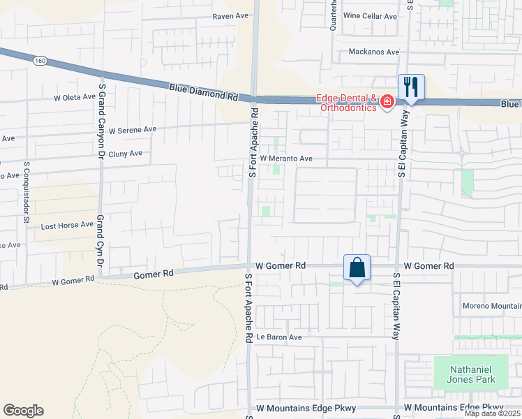 map of restaurants, bars, coffee shops, grocery stores, and more near 9548 Leaping Lizard Street in Las Vegas