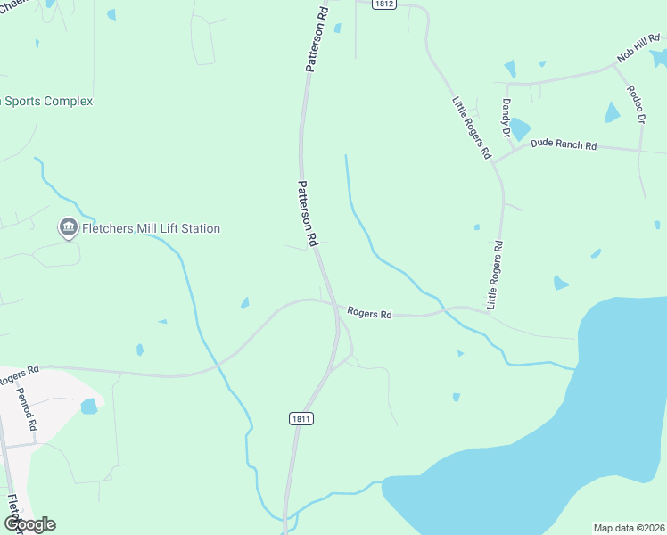 map of restaurants, bars, coffee shops, grocery stores, and more near 2110 Patterson Road in Durham