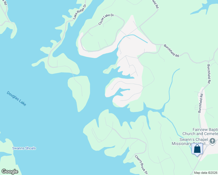 map of restaurants, bars, coffee shops, grocery stores, and more near 1100 Beechwood Dr in Dandridge