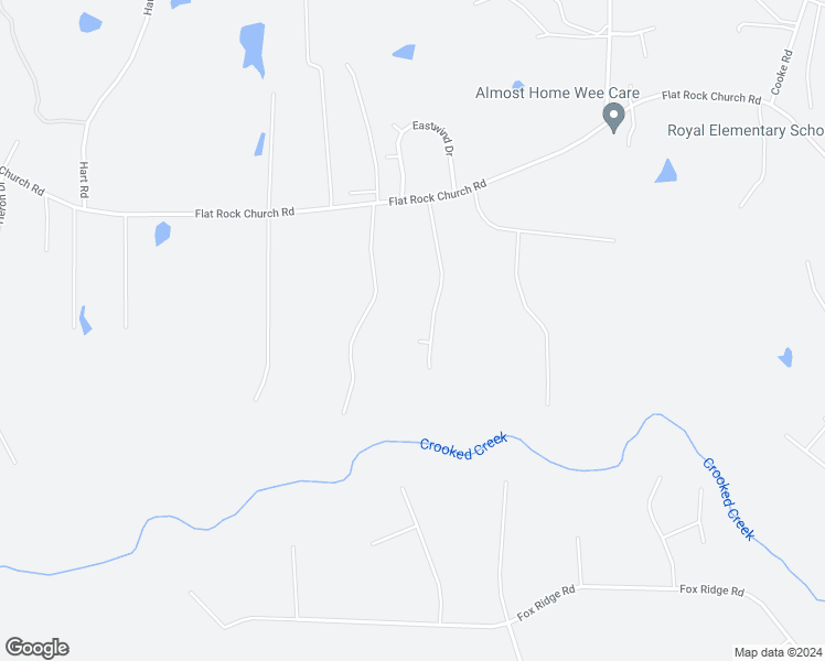map of restaurants, bars, coffee shops, grocery stores, and more near 122 North Valley Drive in Louisburg