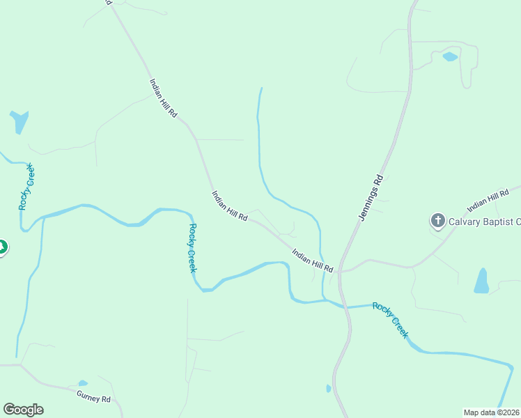 map of restaurants, bars, coffee shops, grocery stores, and more near 492 Indian Hill Road in Olin