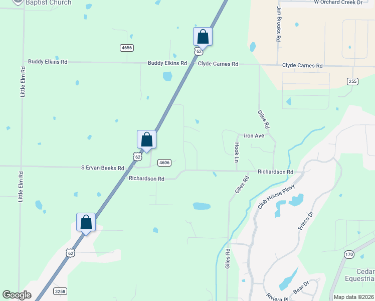 map of restaurants, bars, coffee shops, grocery stores, and more near 11622 Cactus Jack Road in Farmington