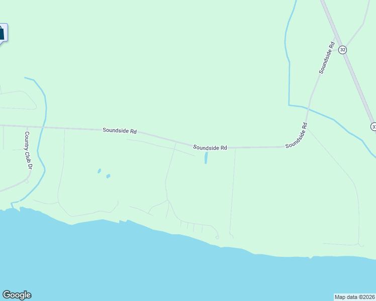 map of restaurants, bars, coffee shops, grocery stores, and more near 1110 Soundside Road in Edenton