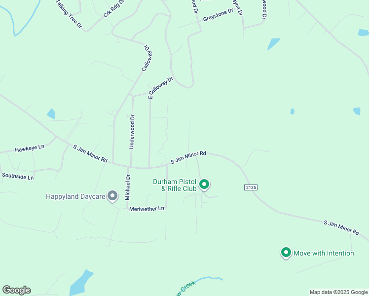 map of restaurants, bars, coffee shops, grocery stores, and more near 3938 South Jim Minor Road in Haw River