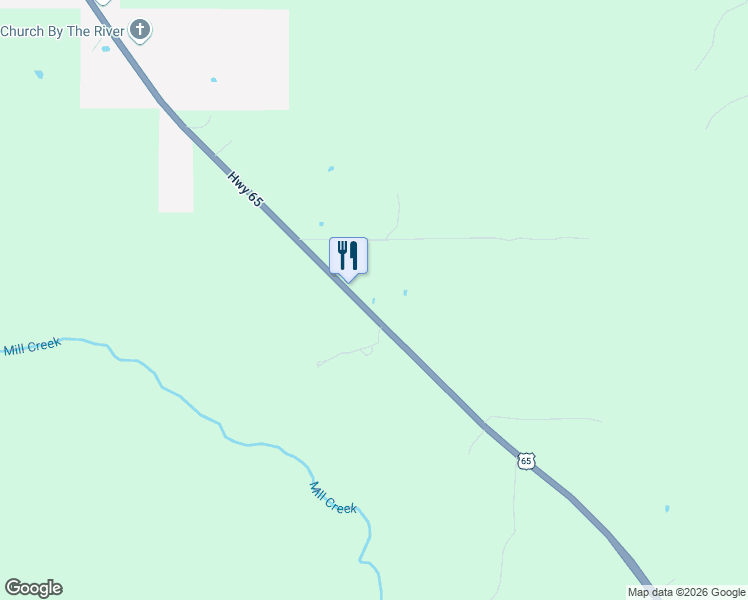 map of restaurants, bars, coffee shops, grocery stores, and more near 14189 U.S. 65 in Saint Joe